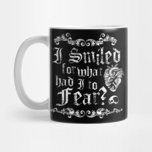 Telltale Heart  - Gothic Horror Book Quote - Vintage Distressed - Poe Mug