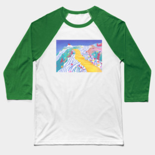 Salvation Mountain Baseball T-Shirt