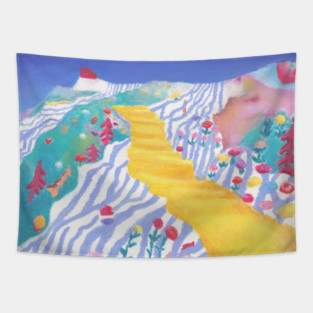 Salvation Mountain Tapestry