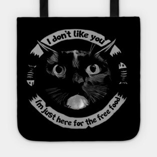 "I don't like you"- Cat Tote