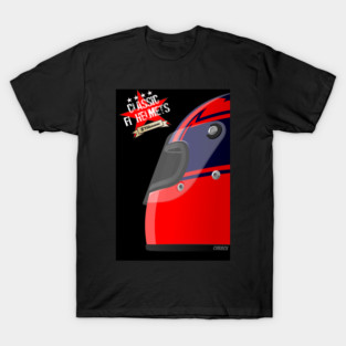 GILLES VILLENEUVE CLASSIC HELMET T-Shirt
