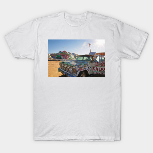 Salvation Mountain T-Shirt by jswolfphoto