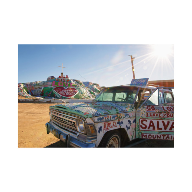 Salvation Mountain by jswolfphoto