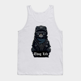 Cat Thug Life It Chose me Tank Top