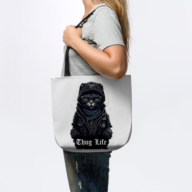 Cat Thug Life It Chose me by DrollDrifter