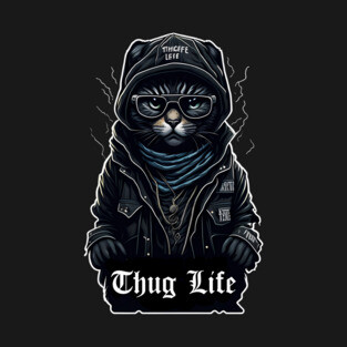 Cat Thug Life It Chose me T-Shirt