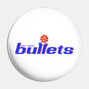 DEFUNCT - Baltimore Bullets Basketball Pin