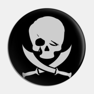 Joyless Roger Flag Pin