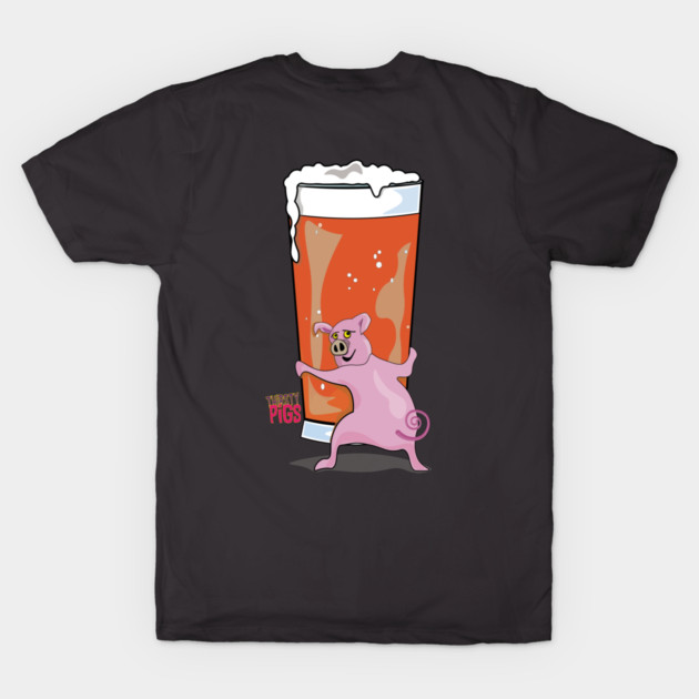 Beer Drinking Pig by ByersArtLab