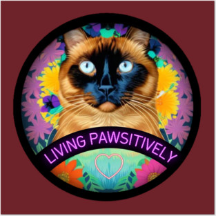 Living Pawsitively Posters and Art