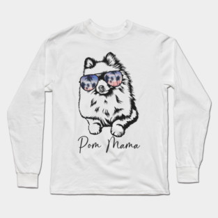Pomeranian Mom Long Sleeve T-Shirt