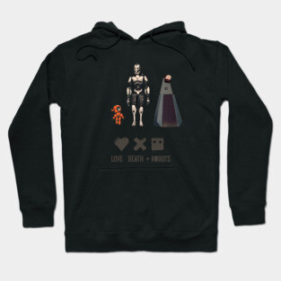 Love Death and Robots - Three Robots Hoodie