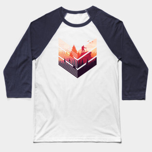 Hiking Baseball T-Shirt