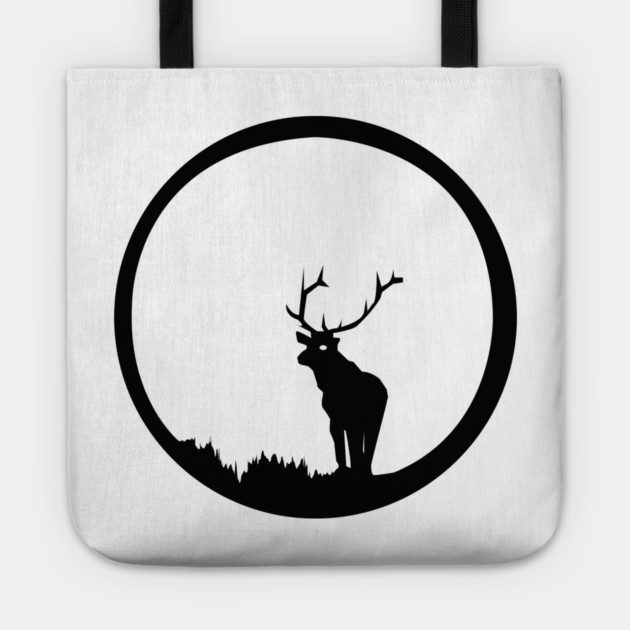 Elk Tote by DickinsonDesign