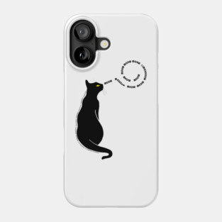 Talking Cat Phone Case