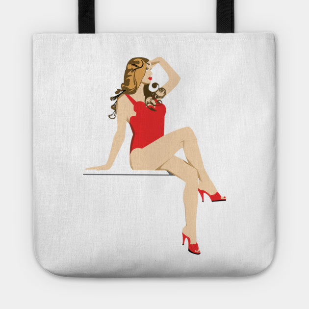Lady Diver Tote by DickinsonDesign