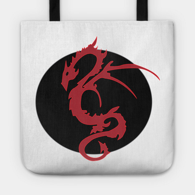 Dragon Tote by DickinsonDesign