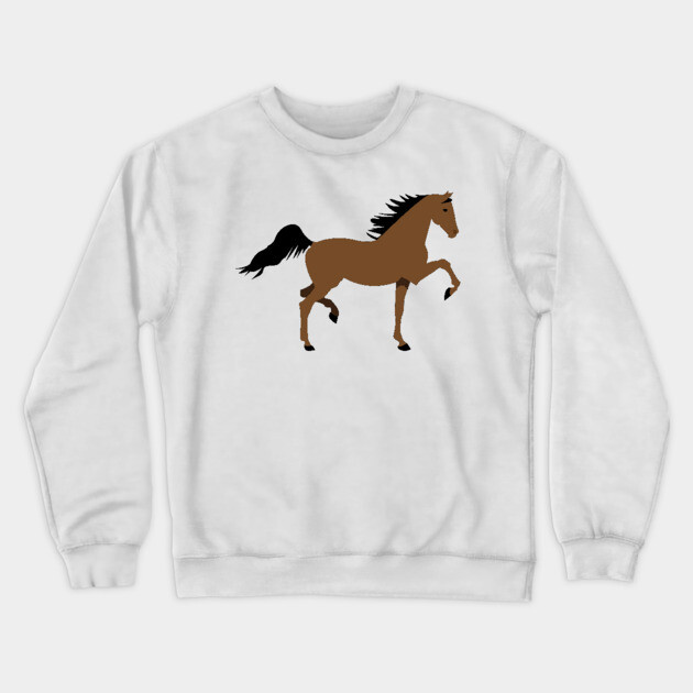 Park Horse Crewneck Sweatshirt by DickinsonDesign