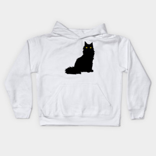 Fluffy Cat Kids Hoodie