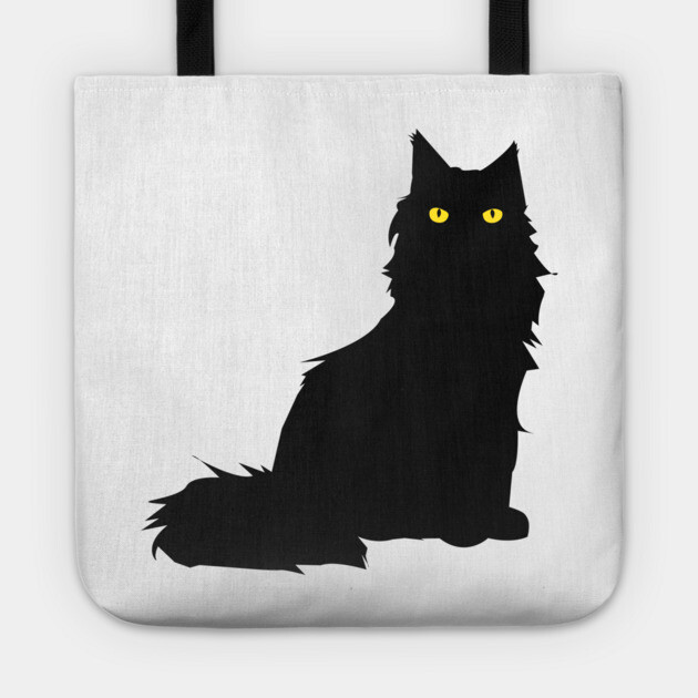Fluffy Cat Tote by DickinsonDesign