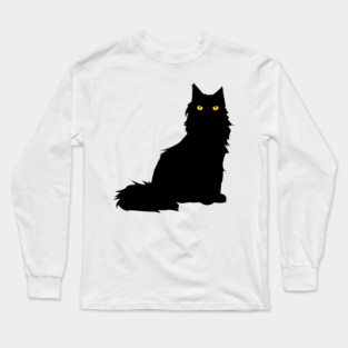 Fluffy Cat Long Sleeve T-Shirt