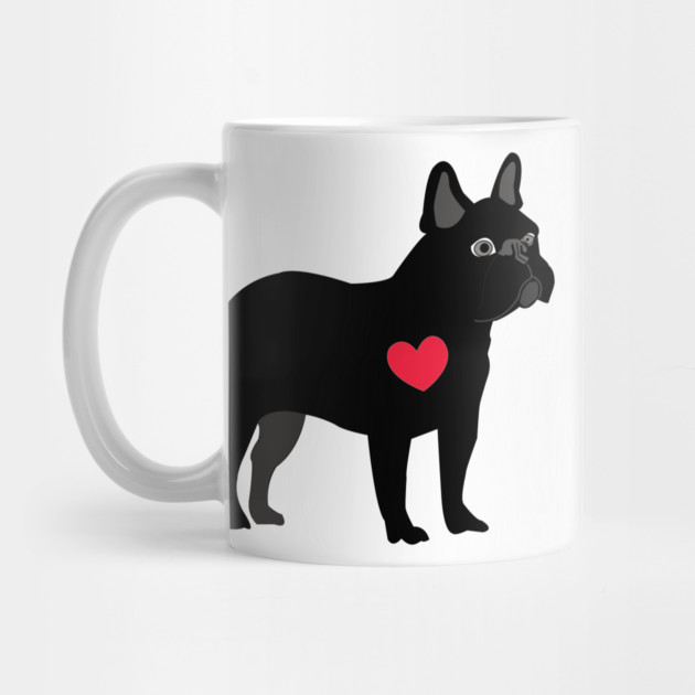 Black French Bulldog by DickinsonDesign