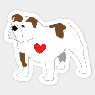 BullDog Sticker