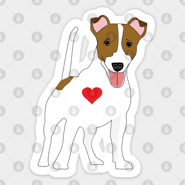 Jack Russell Terrier Sticker by DickinsonDesign