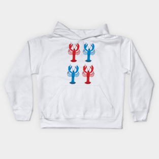 4 Lobster Kids Hoodie