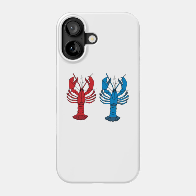 2 Lobsters Phone Case by DickinsonDesign