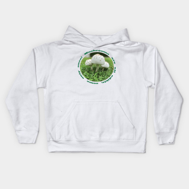 Mushrooms Kids Hoodie by DickinsonDesign