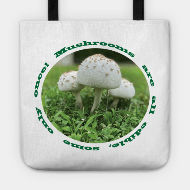 Mushrooms Tote by DickinsonDesign