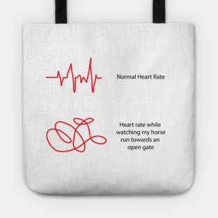 Heartbeat with Horses Tote