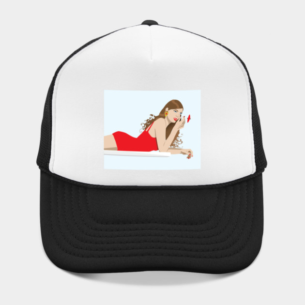 Women on a Diving Board by DickinsonDesign