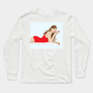 Women on a Diving Board Long Sleeve T-Shirt