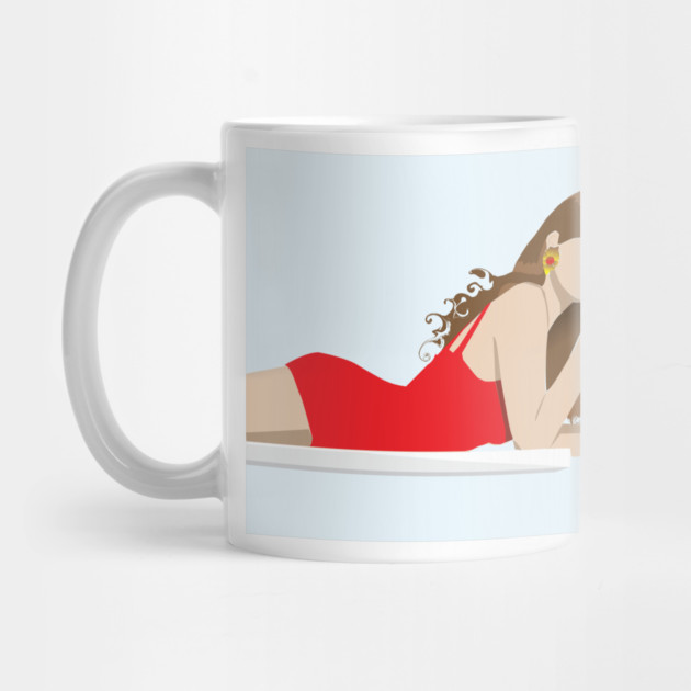 Women on a Diving Board by DickinsonDesign