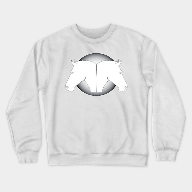 Trojan Horses Crewneck Sweatshirt by DickinsonDesign