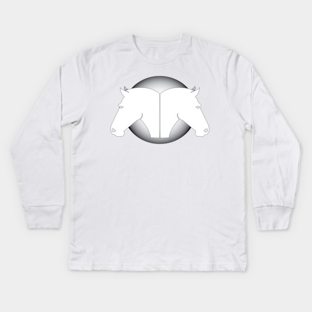 Trojan Horses Kids Long Sleeve T-Shirt by DickinsonDesign