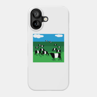 Belted Galloway Cattle Phone Case