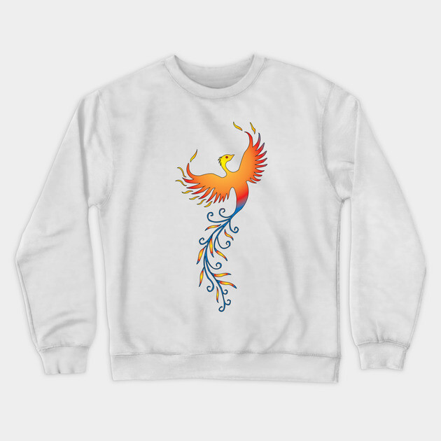 Phoenix Crewneck Sweatshirt by DickinsonDesign