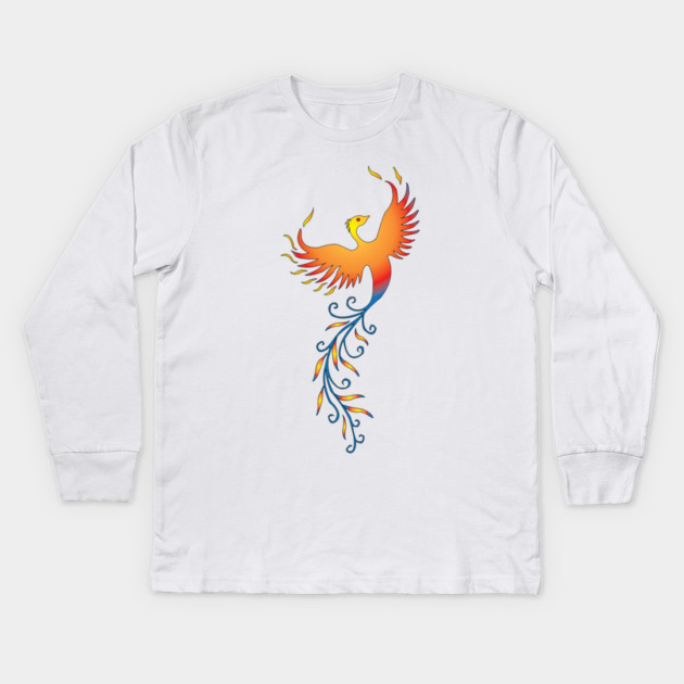 Phoenix Kids Long Sleeve T-Shirt by DickinsonDesign