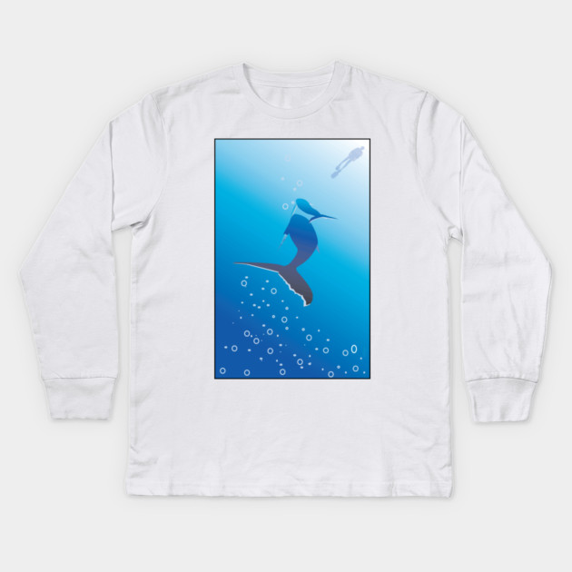 Sea Adventure! Kids Long Sleeve T-Shirt by DickinsonDesign