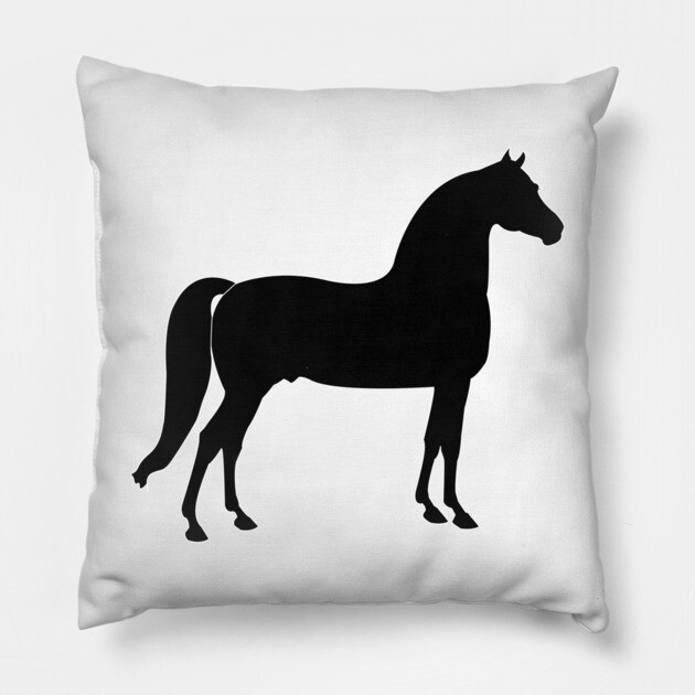 Morgan Horse-Gelding/Stallion Pillow by DickinsonDesign
