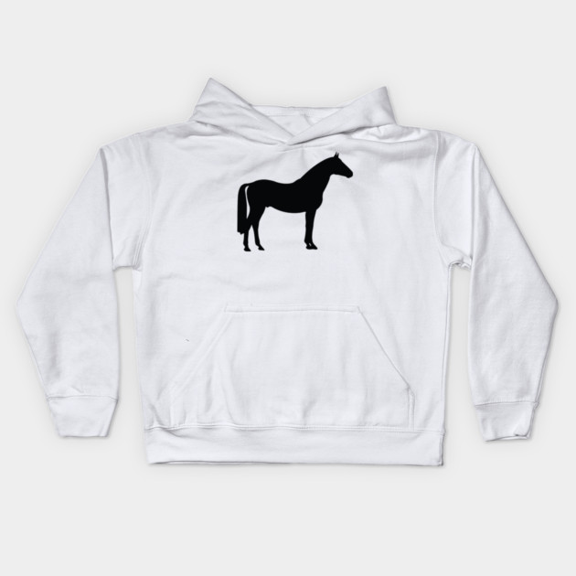Horse Kids Hoodie by DickinsonDesign