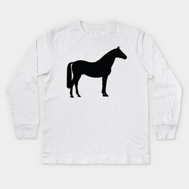 Horse Kids Long Sleeve T-Shirt by DickinsonDesign