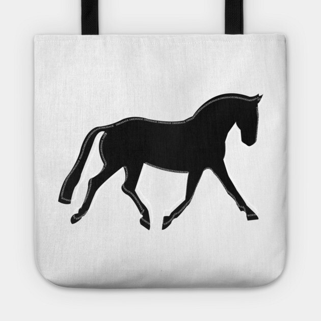 Dressage Horse Tote by DickinsonDesign
