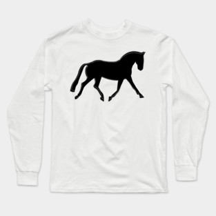 Dressage Horse Long Sleeve T-Shirt