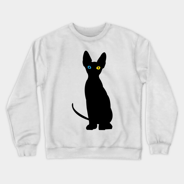 Sphynx Cat Crewneck Sweatshirt by DickinsonDesign