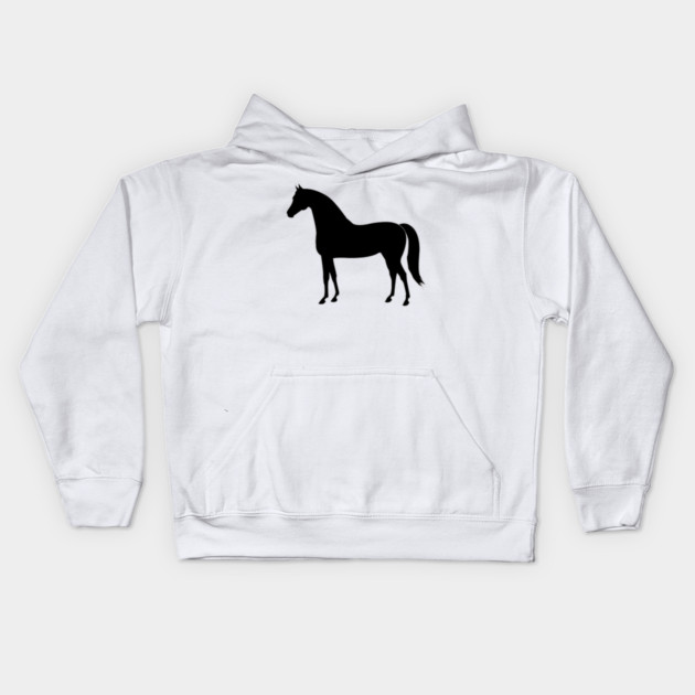 Morgan Horse-Mare Kids Hoodie by DickinsonDesign