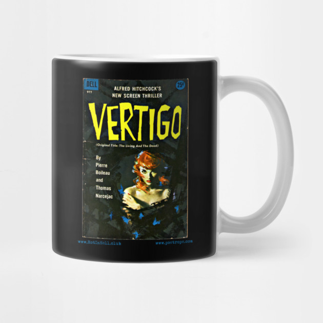 VERTIGO by Pierre Boileau & Thomas Narcejac –– Mug & Travel Mug by Rot In Hell Club